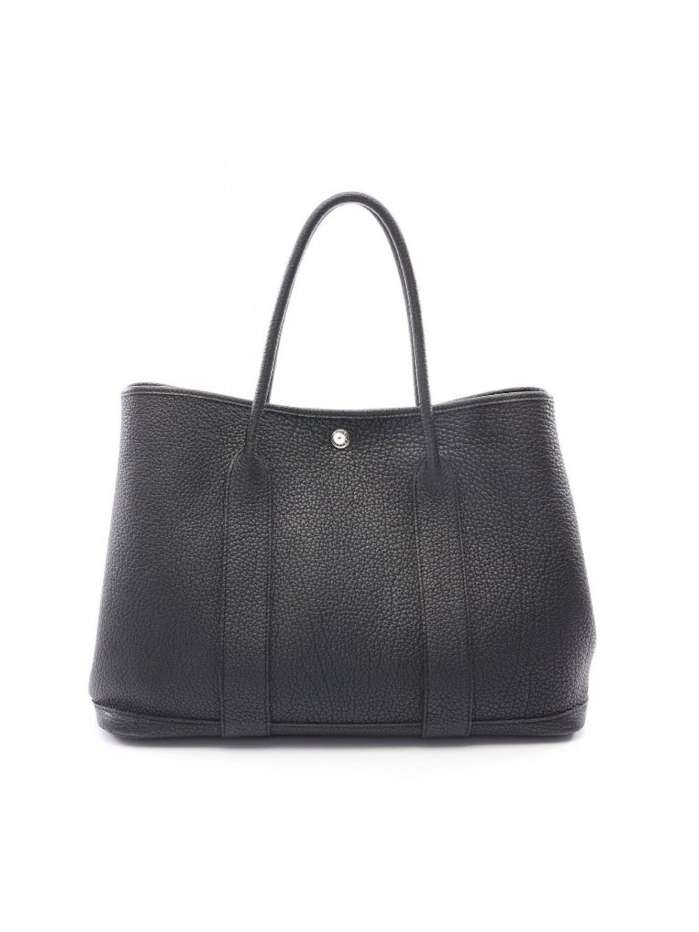 Hermes Tote Bag Garden Party PM Black
